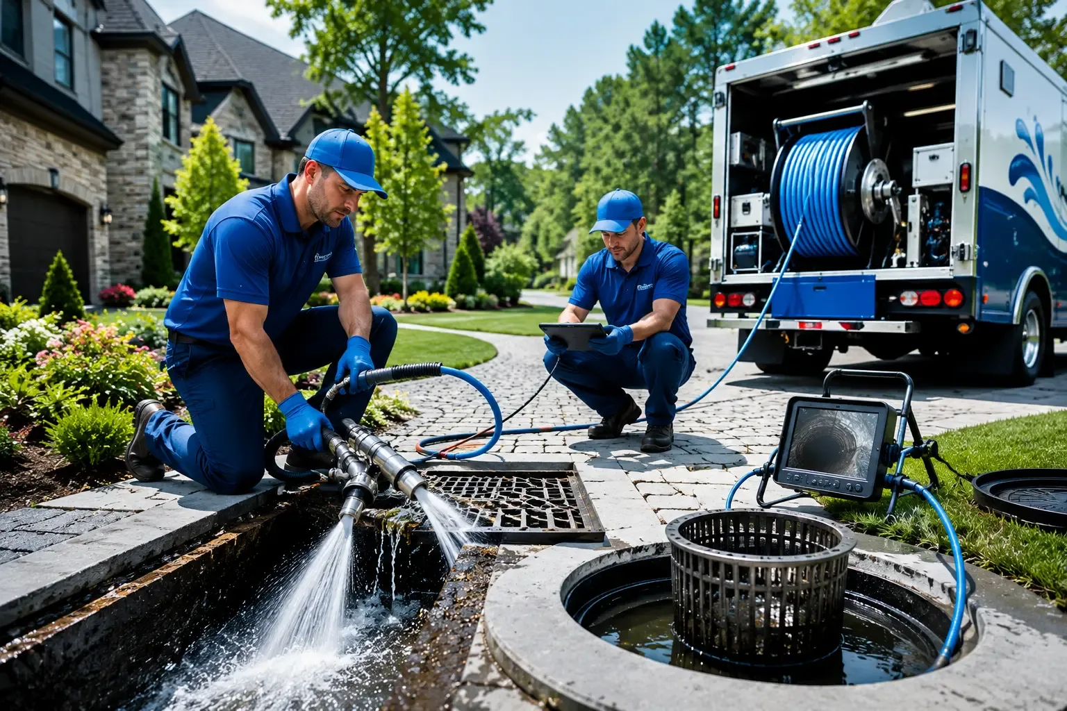 Local outdoor drain cleaning professionals in Adams, MA