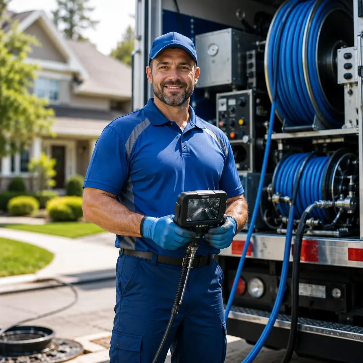 Local outdoor drain cleaning specialists in Adams, MA